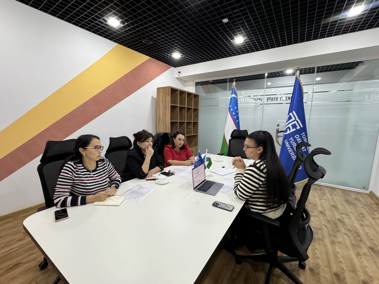 Students at TSUL participating in project launch